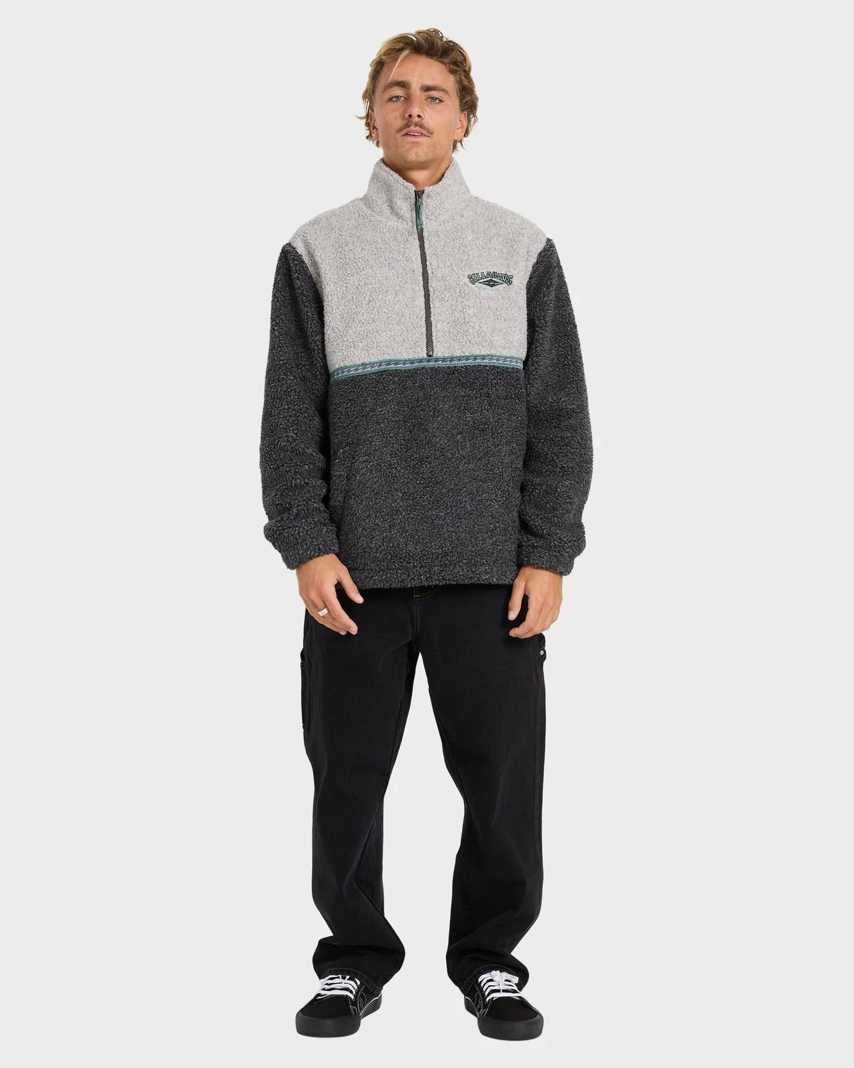 TOMBSTONE PULLOVER - Billabong24A411605-OATMEAL HEATHER-S