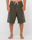 TOMBSTONES HYBRID WAIST BOARDSHORT - RustyBSM1757-ARMY GREEN-26