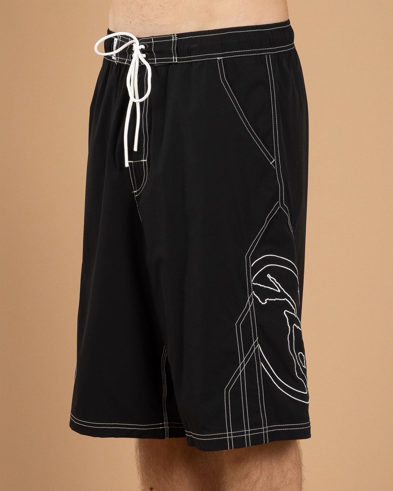 TOMBSTONES HYBRID WAIST BOARDSHORT - RustyBSM1757-BLACK-28