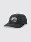 Topper 6 Panel Hat -WorshipPH26-501BW-Washed Black-One Size