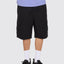 Topper Elastic Cargo Short -WorshipPH26-304B-Black-28