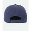TRADEMARK SNAPBACK -Brixton12129-WASHED NAVY-O/S