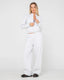 TRAILER TRASH WIDE LEG TRACK PANT - RustyPAL1484-ECRU MARLE-6
