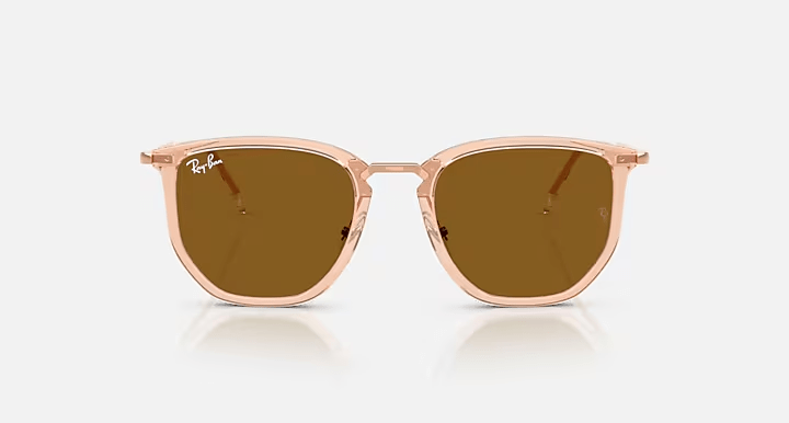 Transparent/Beige w/Brown - Ray Ban0RB4451 - TRANSPARENT BEIGE BROWN