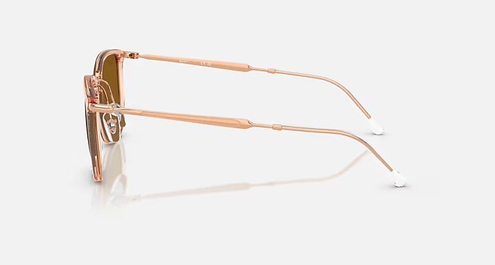Transparent/Beige w/Brown - Ray Ban0RB4451 - TRANSPARENT BEIGE BROWN