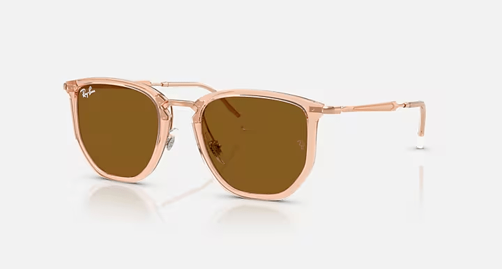 Transparent/Beige w/Brown - Ray Ban0RB4451 - TRANSPARENT BEIGE BROWN