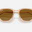 Transparent/Beige w/Brown - Ray Ban0RB4451 - TRANSPARENT BEIGE BROWN