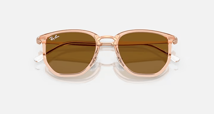 Transparent/Beige w/Brown - Ray Ban0RB4451 - TRANSPARENT BEIGE BROWN