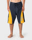 TRIBALAY FIXED WAIST BOARDSHORT -RustyBSM1788-COAL-26