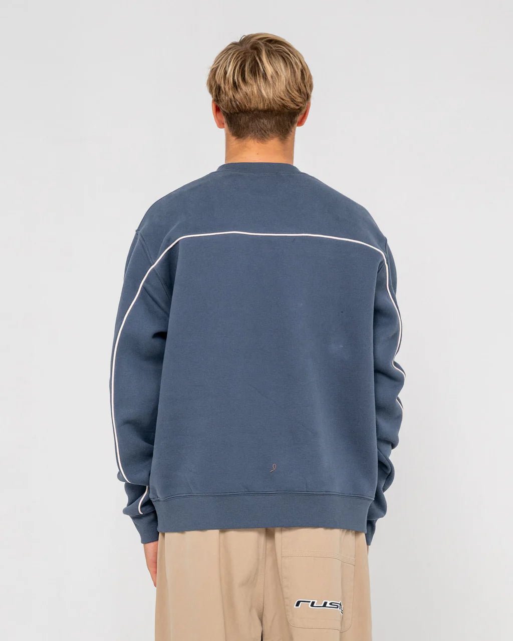 TRIGGER CREW FLEECE - RustyFTM1173-ATLANTIC BLUE-XS
