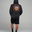 TRIPLE ON THE ROCKS | HOODED PULLOVER - The Mad HueysH226M08007-WASHED BLACK-S