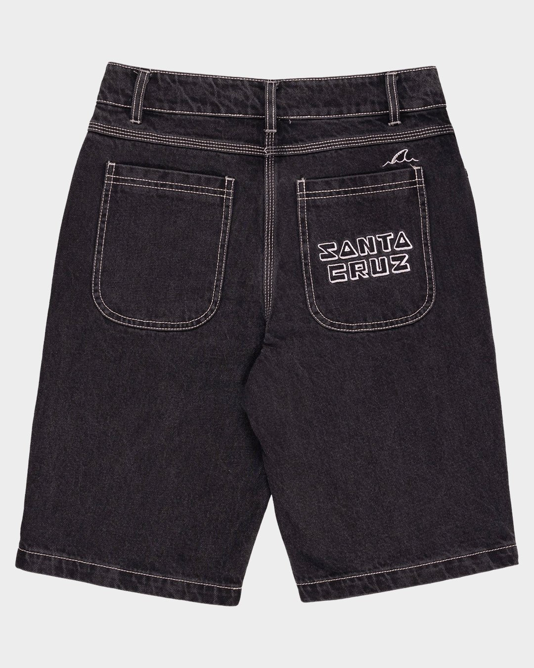TRIPPER STACK JEAN SHORT -Santa CruzSB226-SH08-WASHED BLACK-8