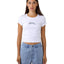 Trippy Mini Short Slv Baby Tee - DickiesDW324 - SS01 - White - 10