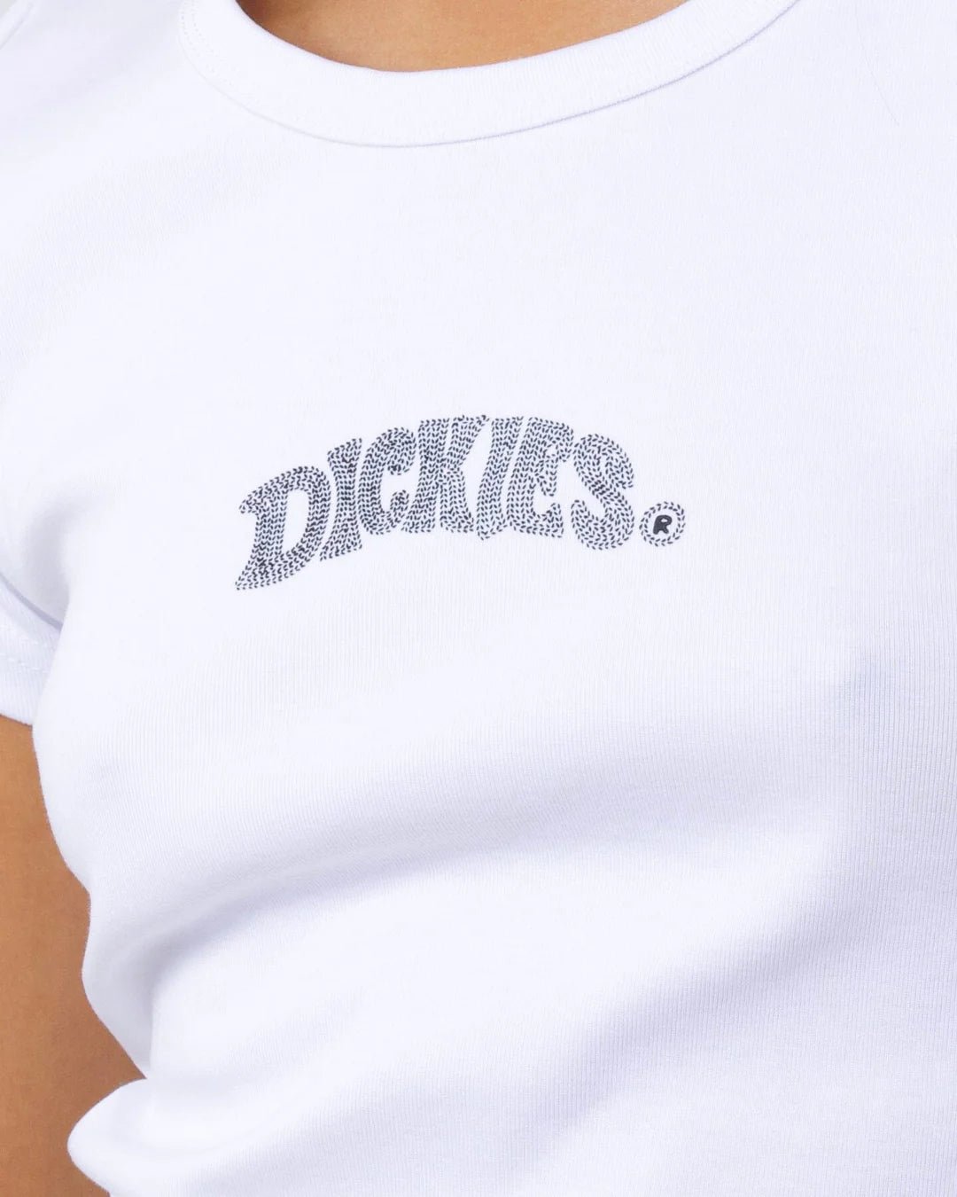 Trippy Mini Short Slv Baby Tee - DickiesDW324 - SS01 - White - 10