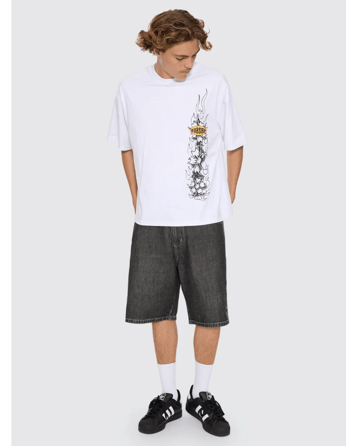 Tropic Heat Big Dawg Jean Short -WorshipPH26-314B-Spooky Black-28