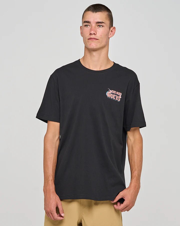 TROPIC OCTOPISSED | SS TEE - The Mad HueysH125M01012-BLACK-S