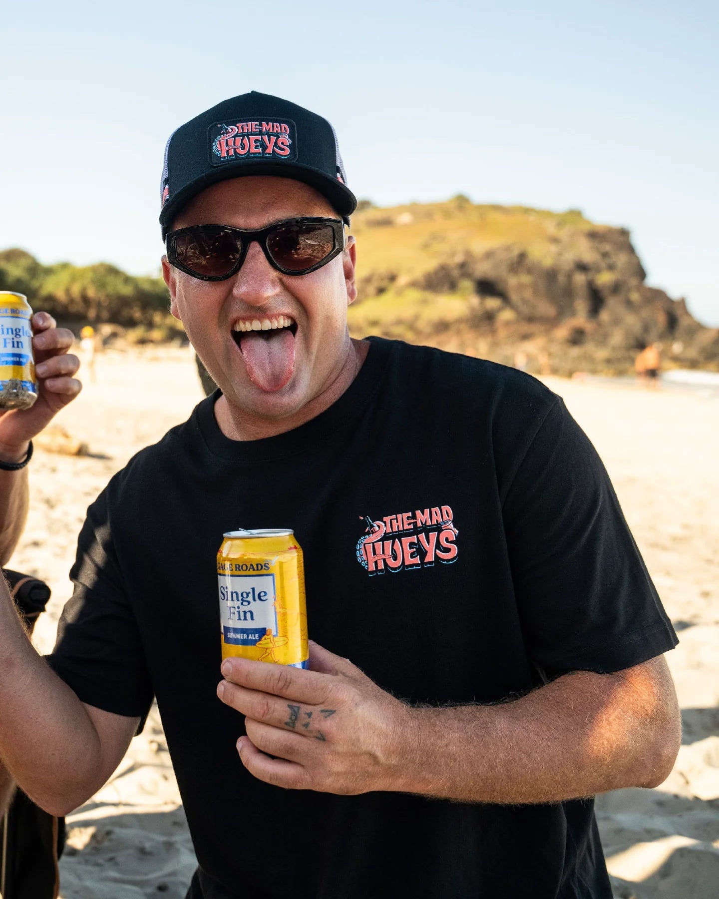 TROPIC OCTOPISSED | SS TEE - The Mad HueysH125M01012-BLACK-S