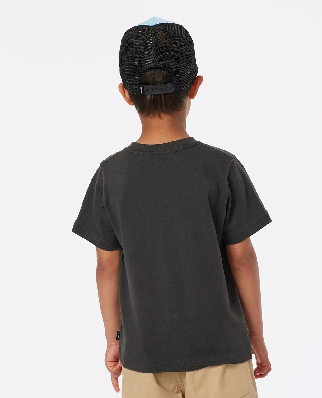Tube Town Waves Tee - Boy - Rip Curl01STTE - 8264 - Washed Black - 1to2