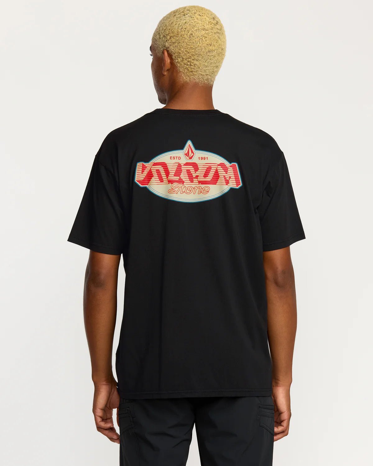 TUMBLED SST - VolcomA5032503-BLACK-S
