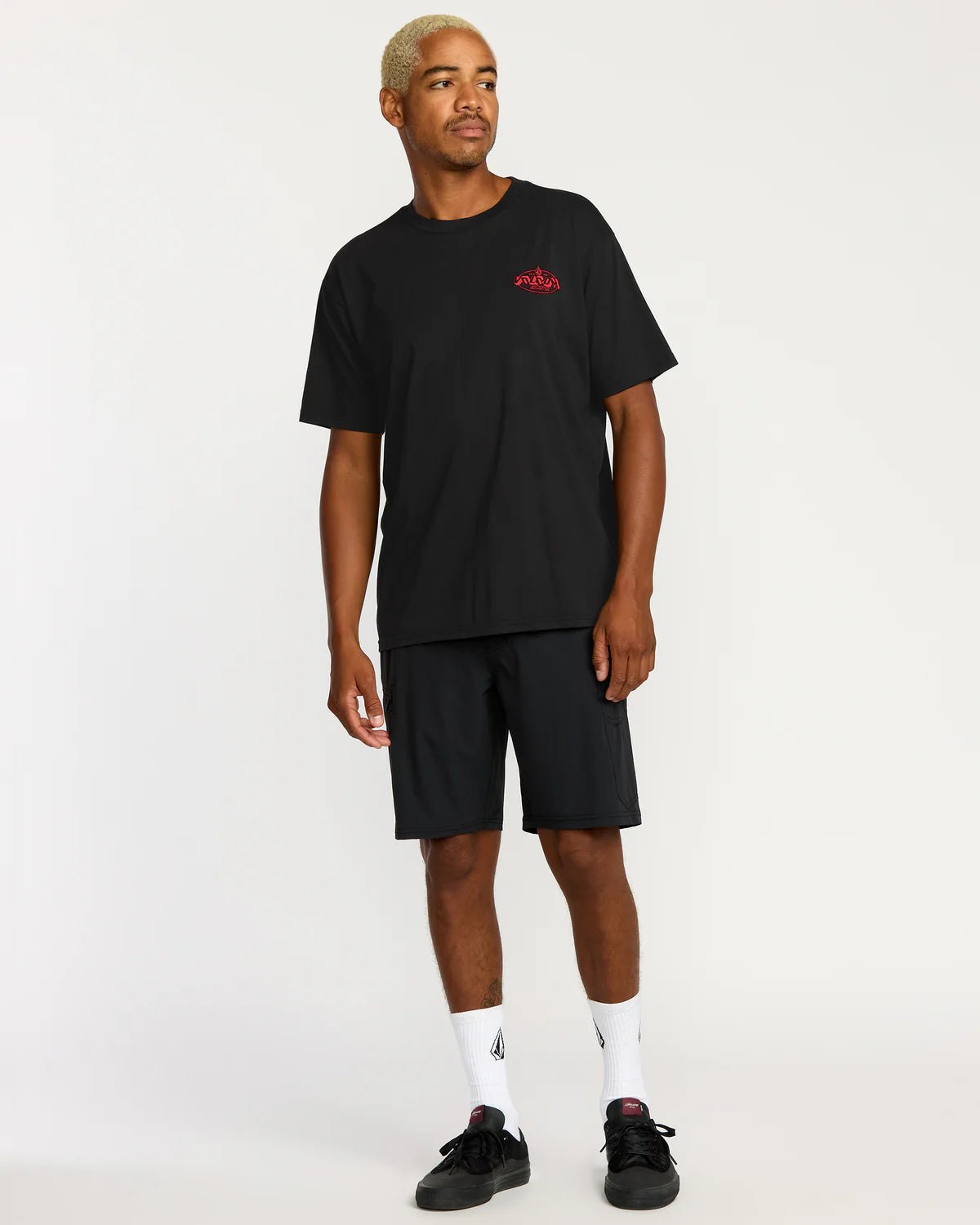 TUMBLED SST - VolcomA5032503-BLACK-S