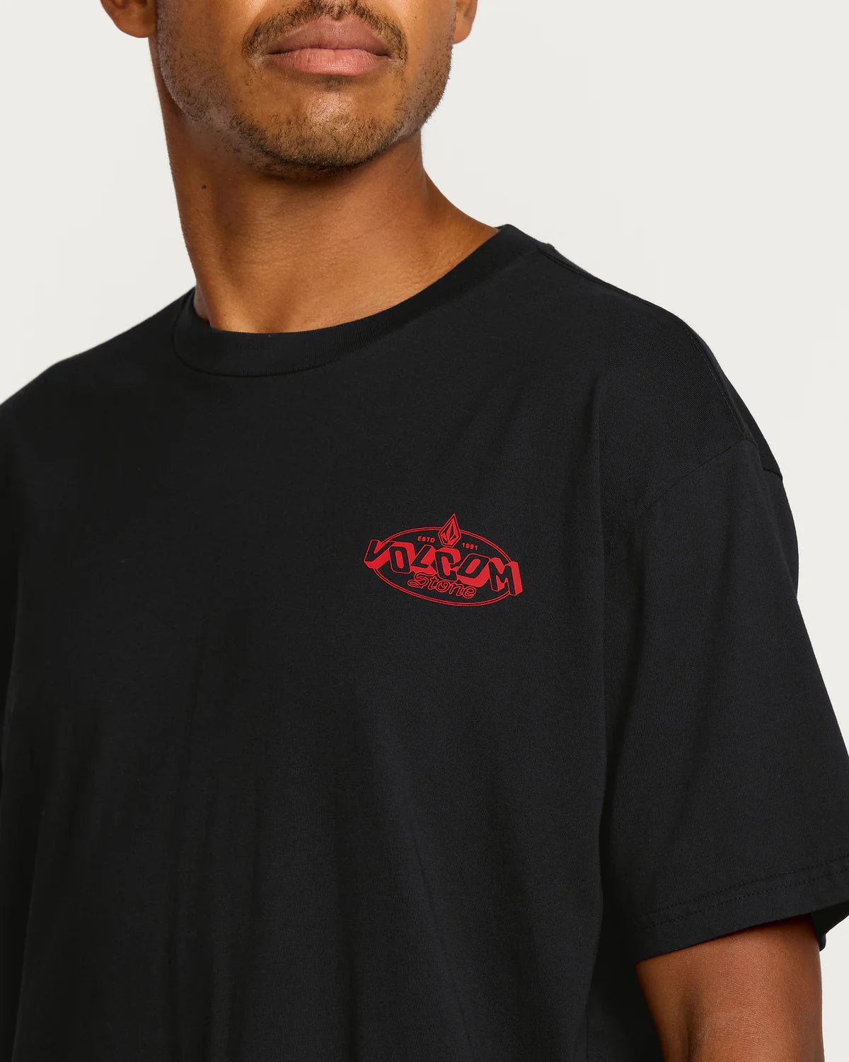 TUMBLED SST - VolcomA5032503-BLACK-S