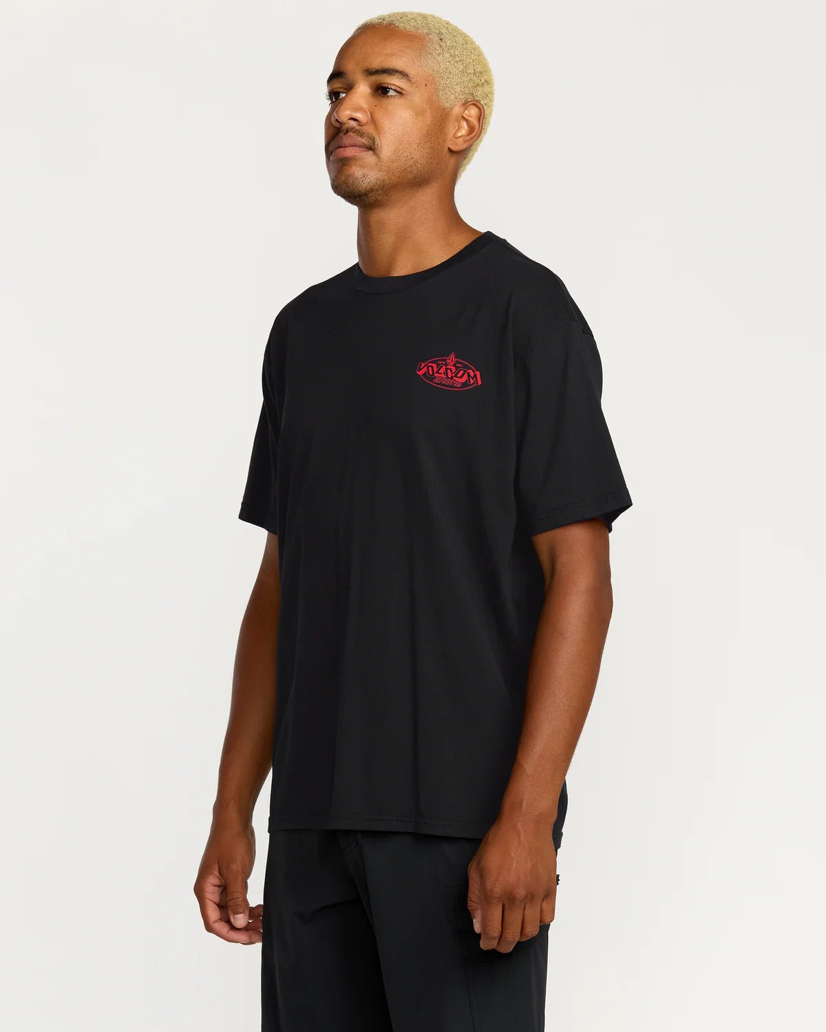 TUMBLED SST - VolcomA5032503-BLACK-S