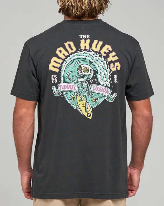 TUNNEL VISION | SS TEE - The Mad HueysH226M01013-VINTAGE BLACK-S