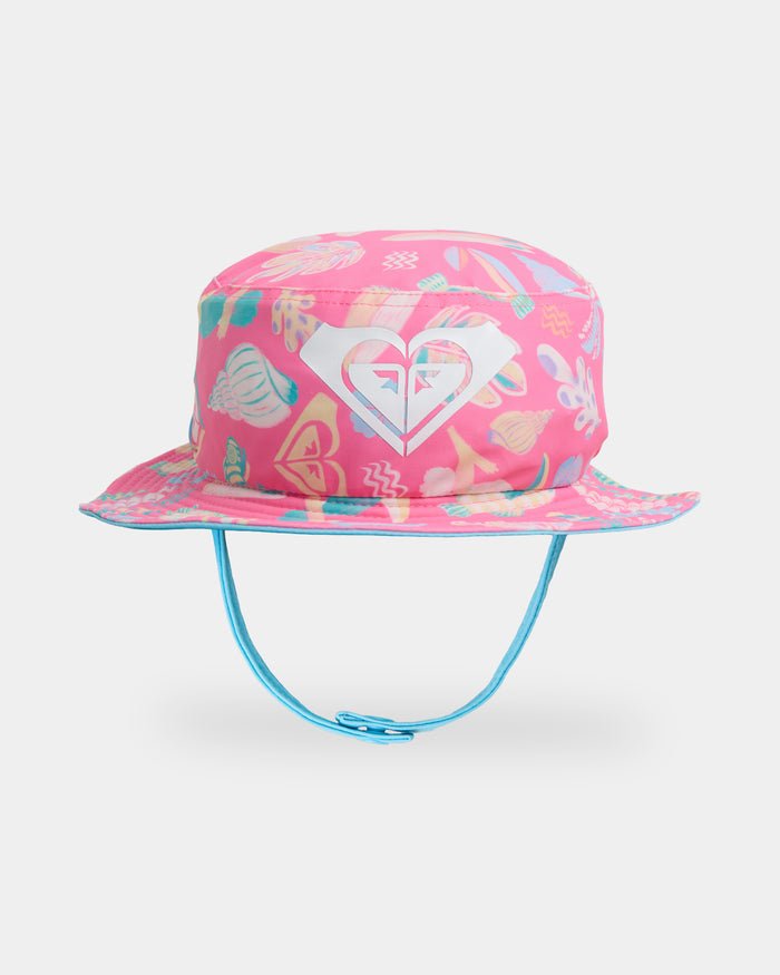 TW OCEAN LOVER BEACH HAT -RoxyURLHA03032-PINK CARNATION OCEAN LOVE-1SZ