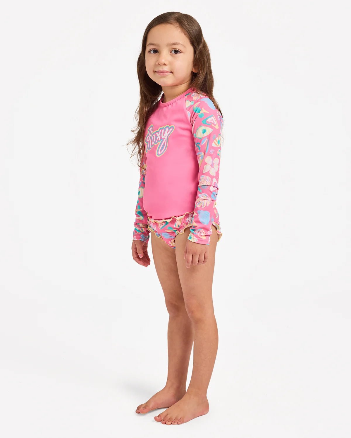 TW OCEAN LOVER LS LYCRA SET -RoxyURLWR03052-PINK CARNATION-2