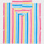 TW STAY MAGICAL PRINTED - RoxyERLAA03058 - BRIGHT WHITE HOLY STRIPE - 1SZ