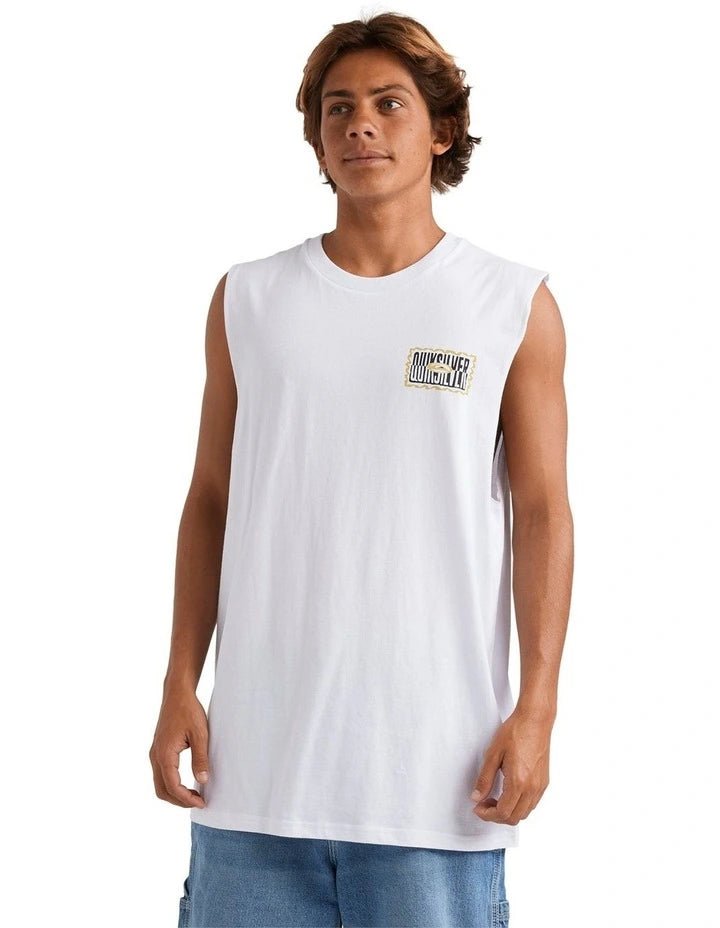 TWISTED TIDES MUSCLE - Quiksilver25A373571 - WHITE - S