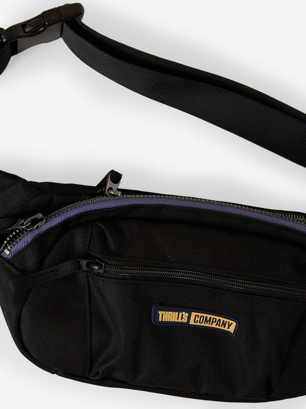 Two Sides Hip Bag - Thrills9351055821081 - Black - Crown Blue - O/S