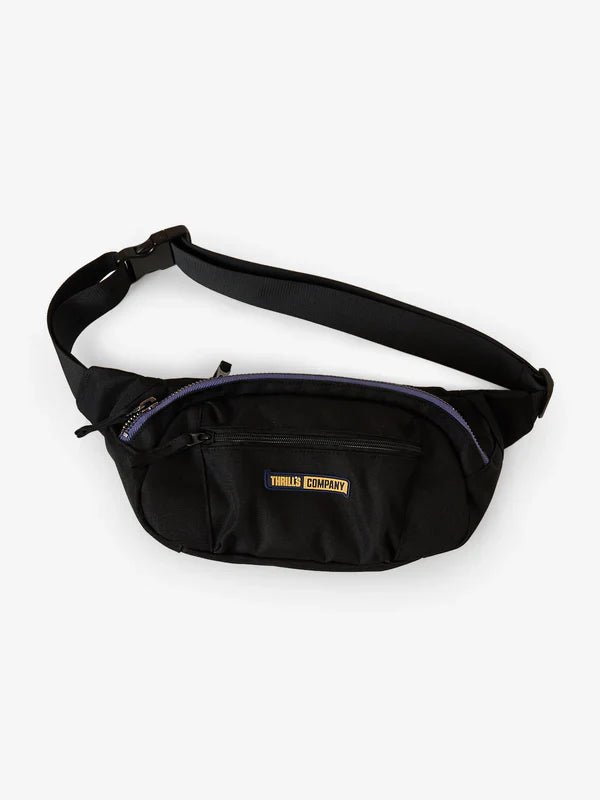Two Sides Hip Bag - Thrills9351055821081 - Black - Crown Blue - O/S
