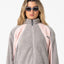 TWO TIDES ZIP THROUGH SHERPA FLEECE - RustyFTL0842-PINK A BOO / GREY-6