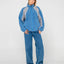 TWO TIDES ZIP THROUGH SHERPA FLEECE - RustyFTL0842-BLUE / GREY-16