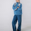 TWO TIDES ZIP THROUGH SHERPA FLEECE - RustyFTL0842-BLUE / GREY-16