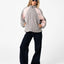 TWO TIDES ZIP THROUGH SHERPA FLEECE - RustyFTL0842-PINK A BOO / GREY-6