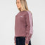 TWO TIMER PANELLED CREW FLEECE - RustyFTL0866-CADET / ELDERBERRY-10