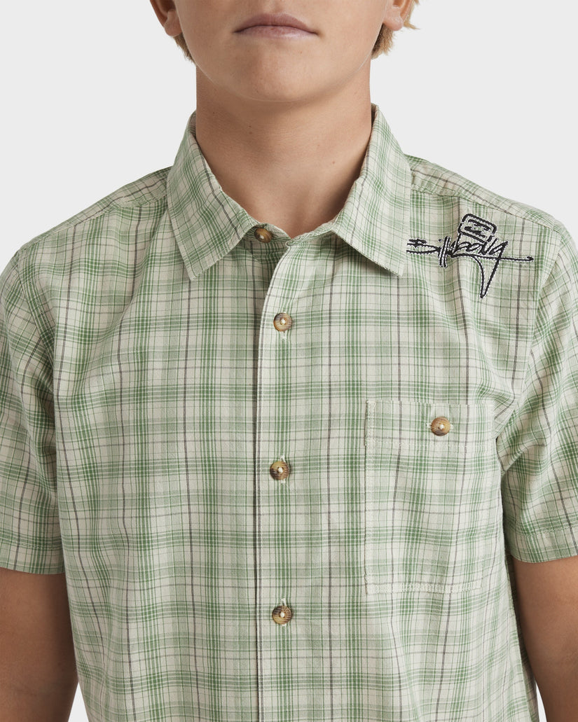 BOYS MOGUL CHECK SS
