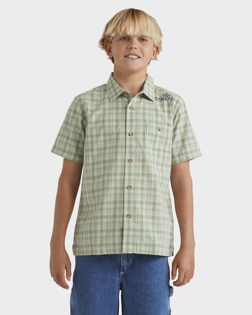 BOYS MOGUL CHECK SS