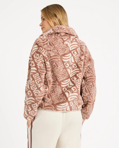 GO FOR IT HALF ZIP CREW