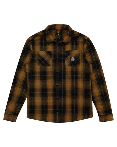 MFG Axle Plaid Shirt, Flannel Button Up Shirt