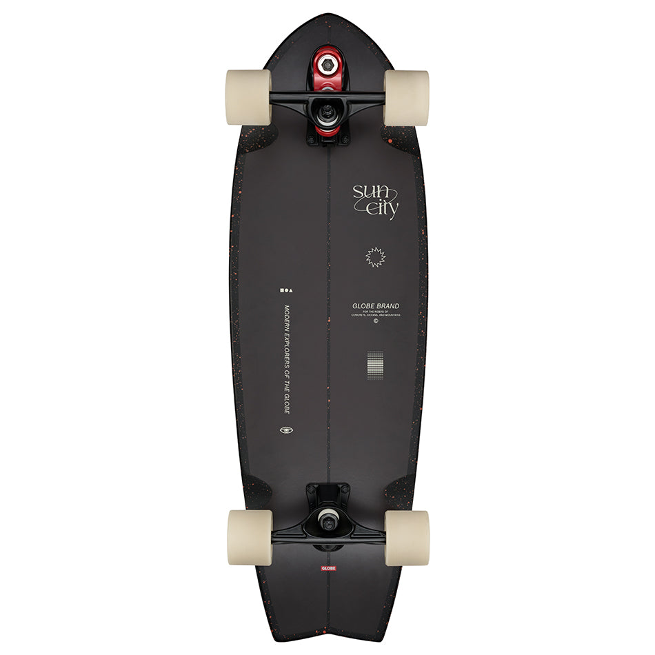 Sun City 2 Surf Skate - Astro Red