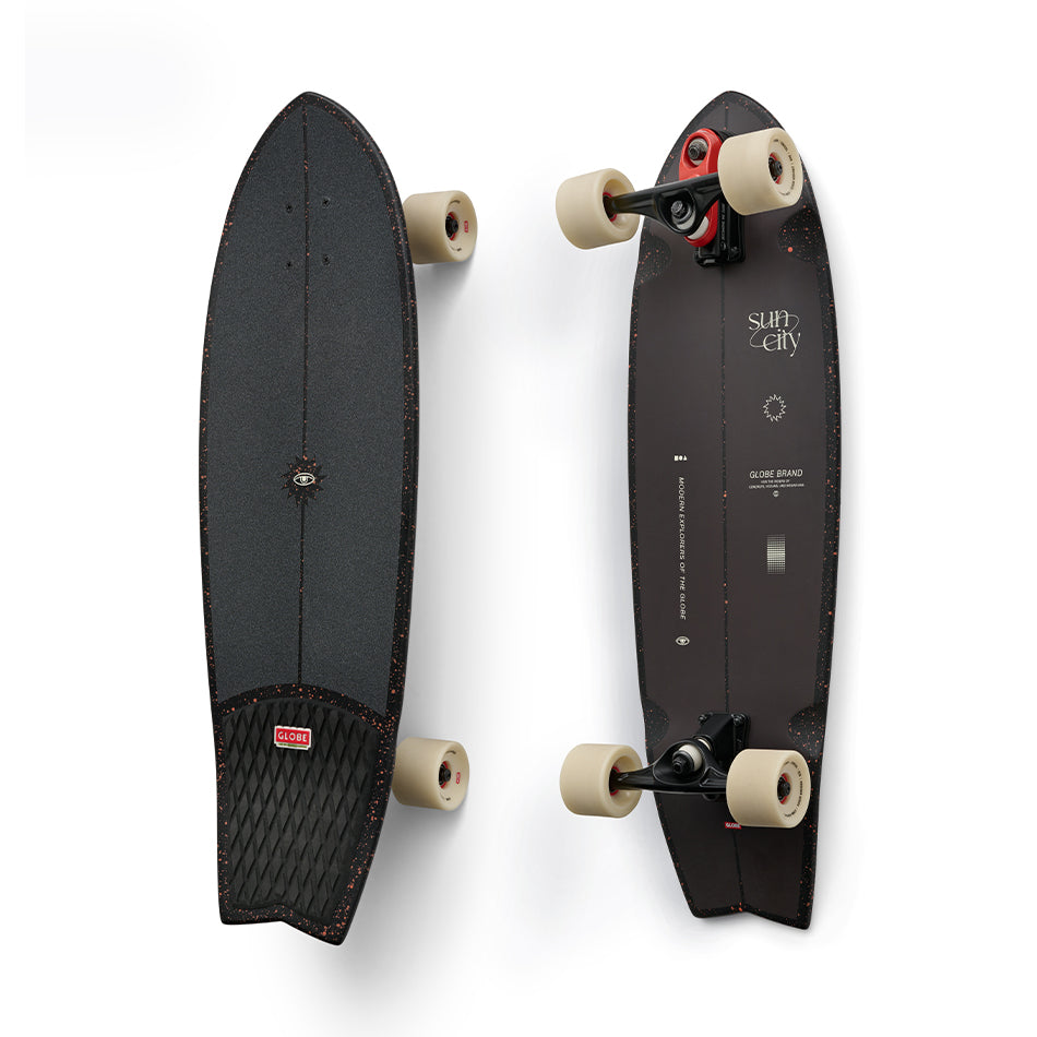Sun City 2 Surf Skate - Astro Red