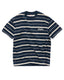 CURSIVE STRIPE T-SHIRT