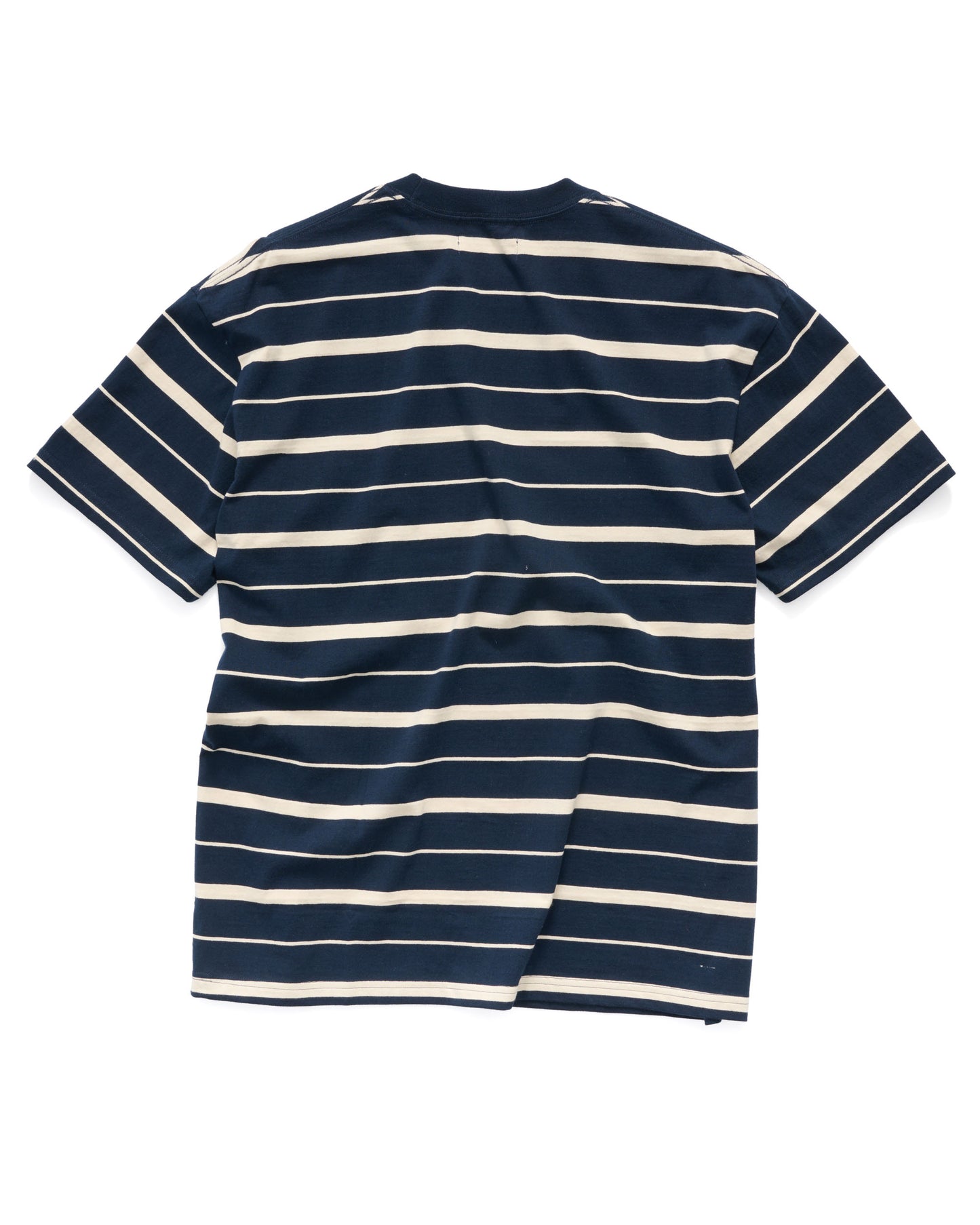 CURSIVE STRIPE T-SHIRT
