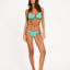 Coral Cove Tie Side High Leg Mod Bikini Bottom