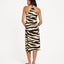 VOYAGER MIDI SLIP DRESS