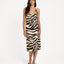 VOYAGER MIDI SLIP DRESS