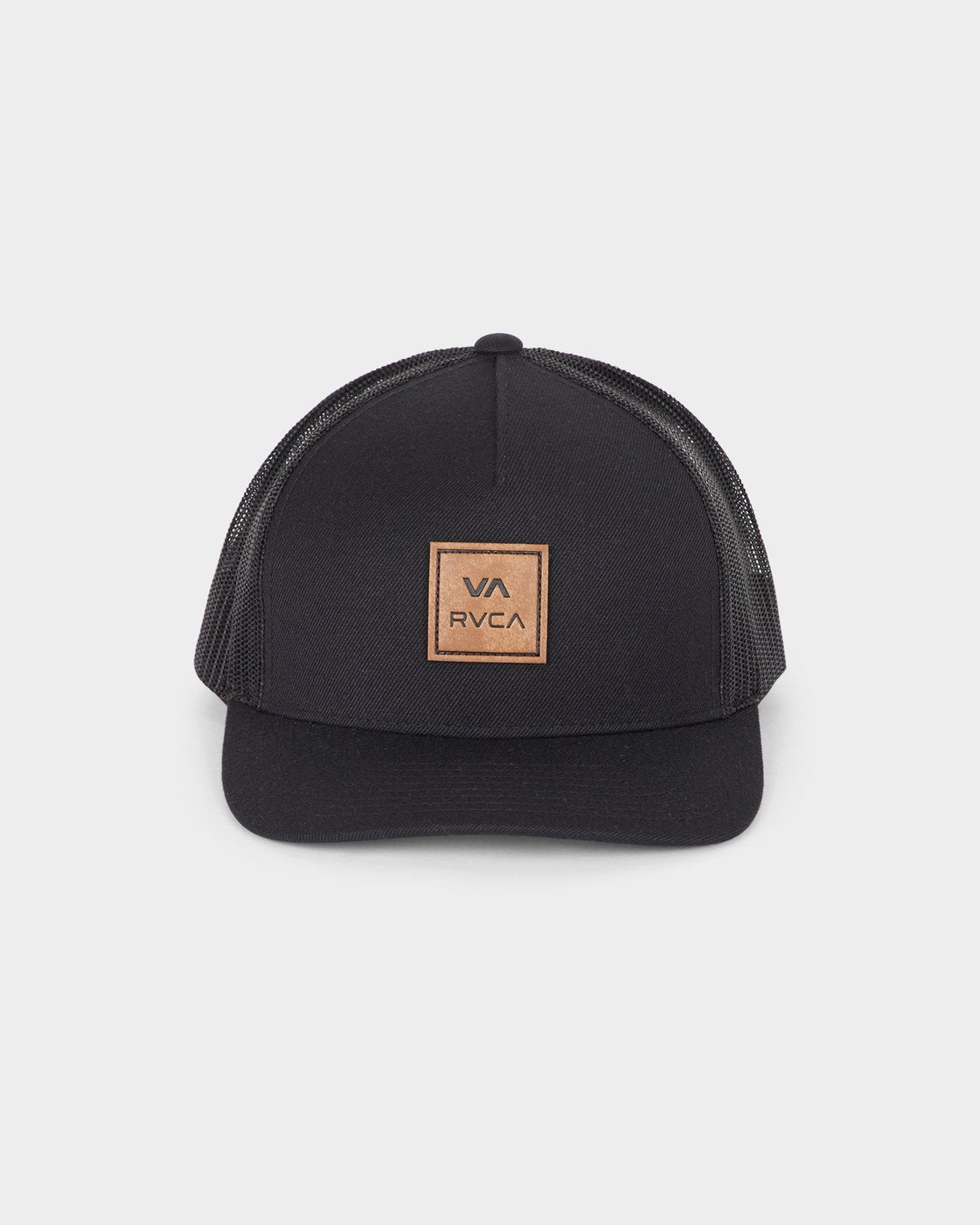 VA All the Way Curved Brim Trucker Hat - RVCAR381567A-Black-1SZ